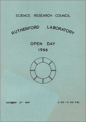 Rutherford Laboratory Families and Friends Day program (21 May 1966)