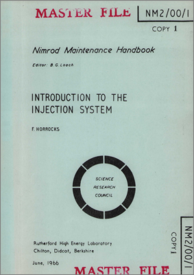 Nimrod Maintenance Handbook: Introduction to the Injection System (F Horrocks, June 1966)