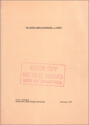 The Proton Linear Accelerator: A survey (February 1967)