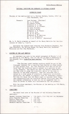 NI-64-02 Carlton Gardens, London (22 September 1964)
