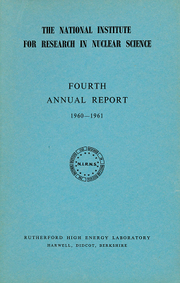RHEL Fourth Annual Report (1960-1961)