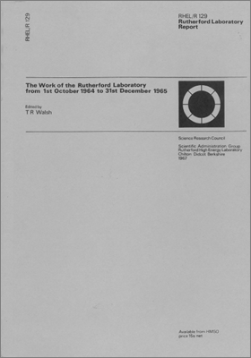 The work of the Rutherford Laboratory (October 1964-December 1965)