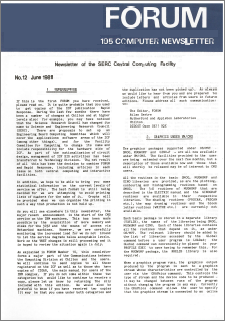 Forum no.12 (June 1981)