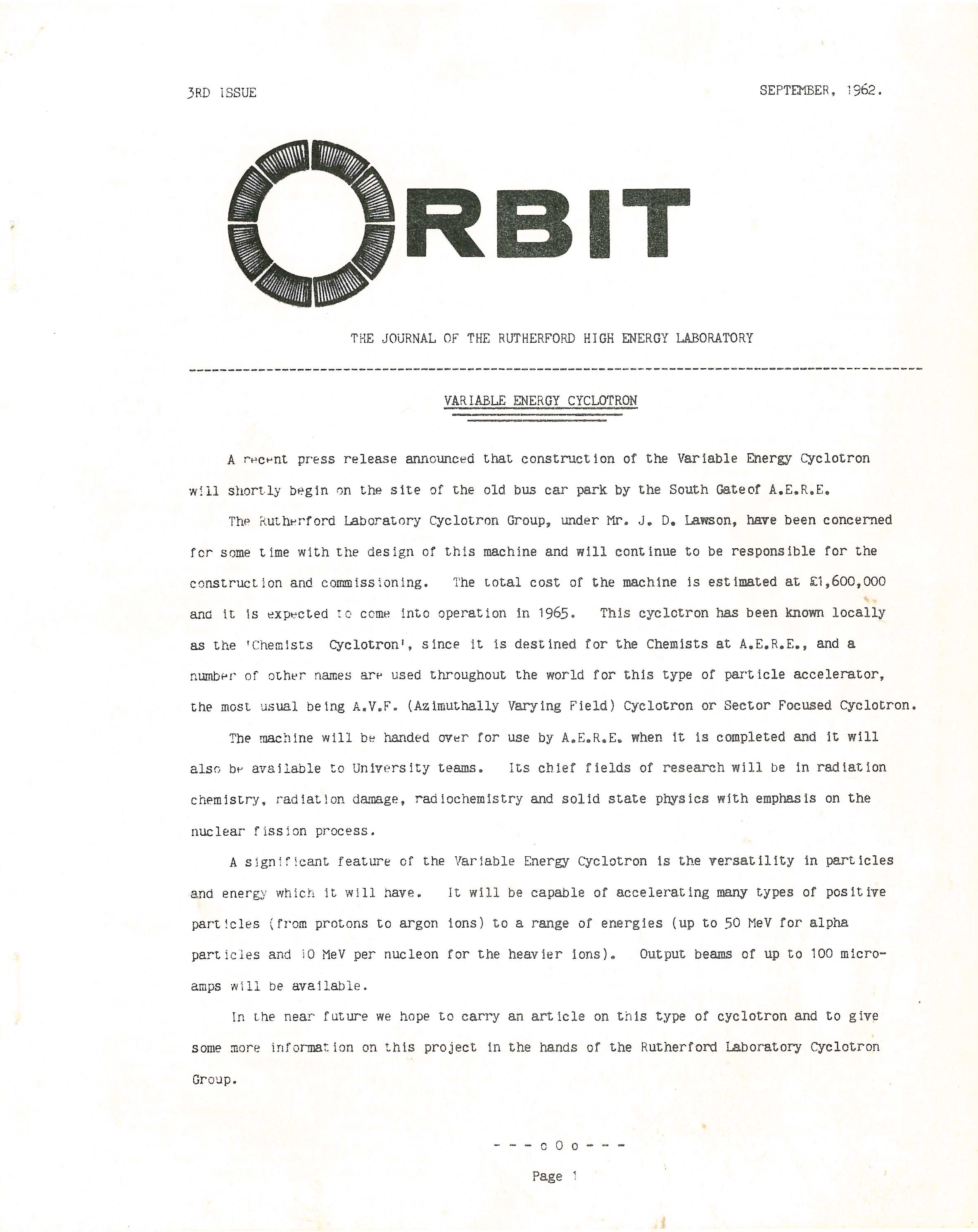 Issue 3 (September 1962)