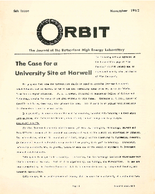 Issue 5 (November 1962)