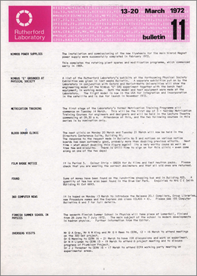 13 March 1972