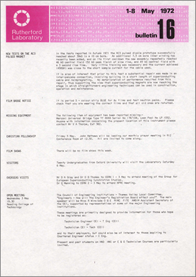 1 May 1972