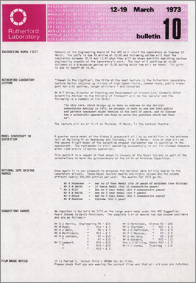 12 March 1973