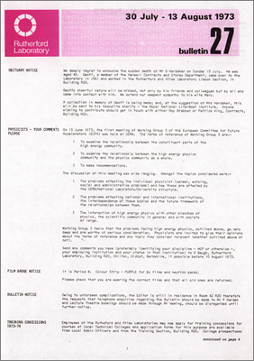30 July 1973