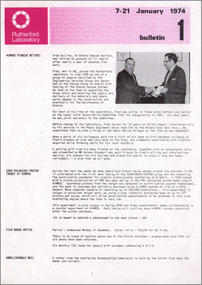 7 January 1974