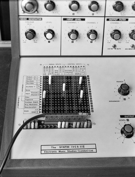 VCS3 Patchboard