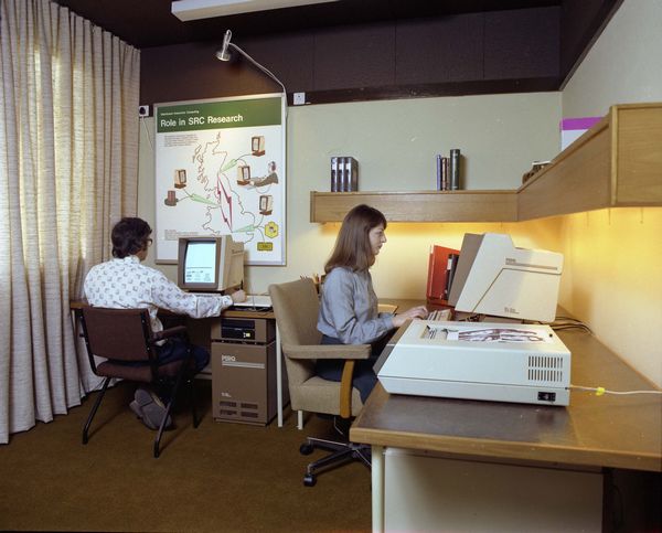 The compact PERQ single user computer at RAL