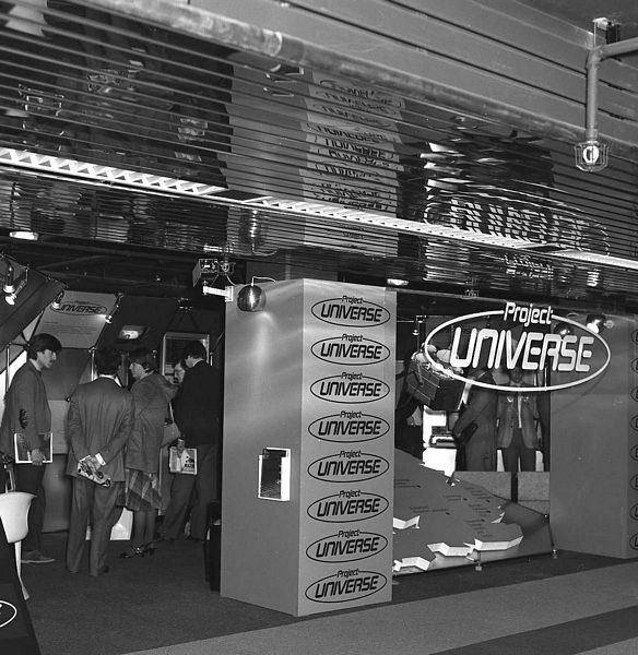 Ministerial Visit to Project Universe Launch, February 1983